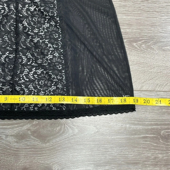 Victoria’s Secret Slip Dress Lingerie Sheer Lace Lined Demi Bra Bustier 36D - Picture 12 of 16